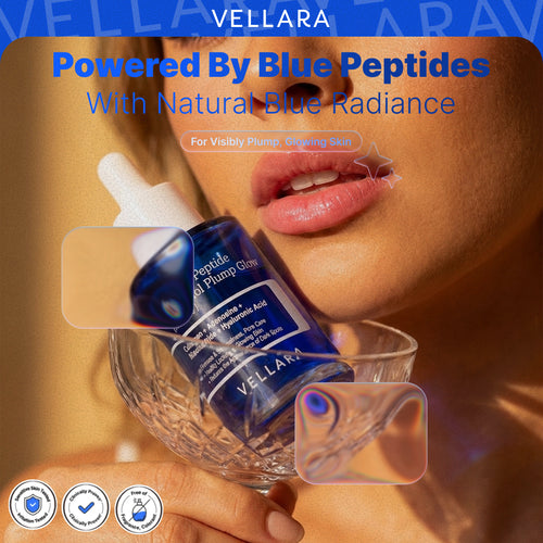 The Viral Blue Peptide Bakuchiol Plump Glow Serum