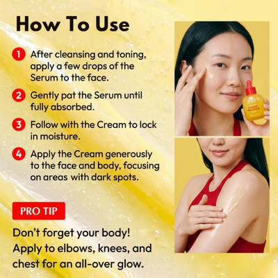 Vitamin Illuminating Serum & Cream Set