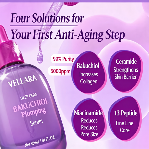 Bakuchiol Plumping Serum & Cream Set VIP - VELLARA VIP Club