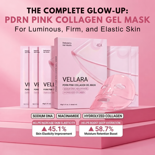 PDRN Salmon DNA & Collagen Jelly Masks (Set of 4) - VELLARA VIP Club