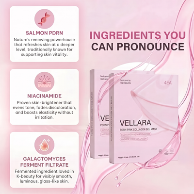 PDRN Salmon DNA & Collagen Jelly Masks (Set of 4)